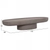 ΤΡΑΠΕΖΙ ΣΑΛΟΝΙΟΥ DESSY HM18153.03 FIBER CEMENT ΣΕ ΓΚΡΙ--151x66x30Υεκ.