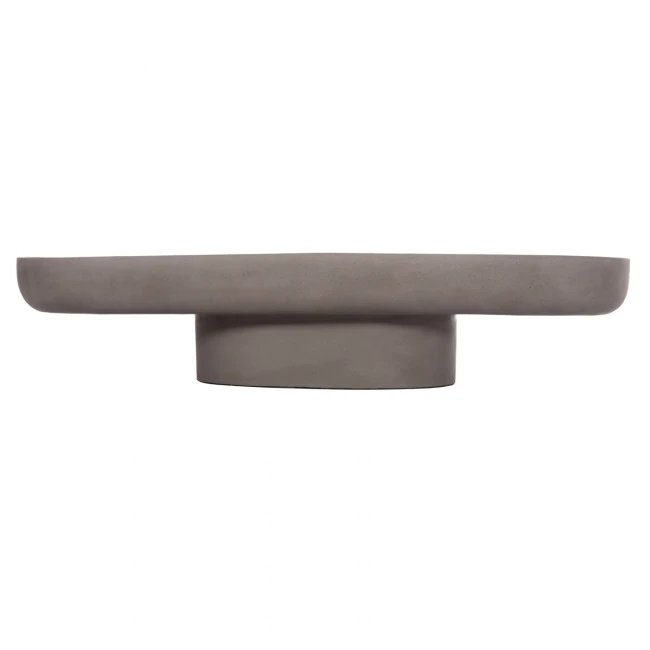 ΤΡΑΠΕΖΙ ΣΑΛΟΝΙΟΥ DESSY HM18153.03 FIBER CEMENT ΣΕ ΓΚΡΙ--151x66x30Υεκ.