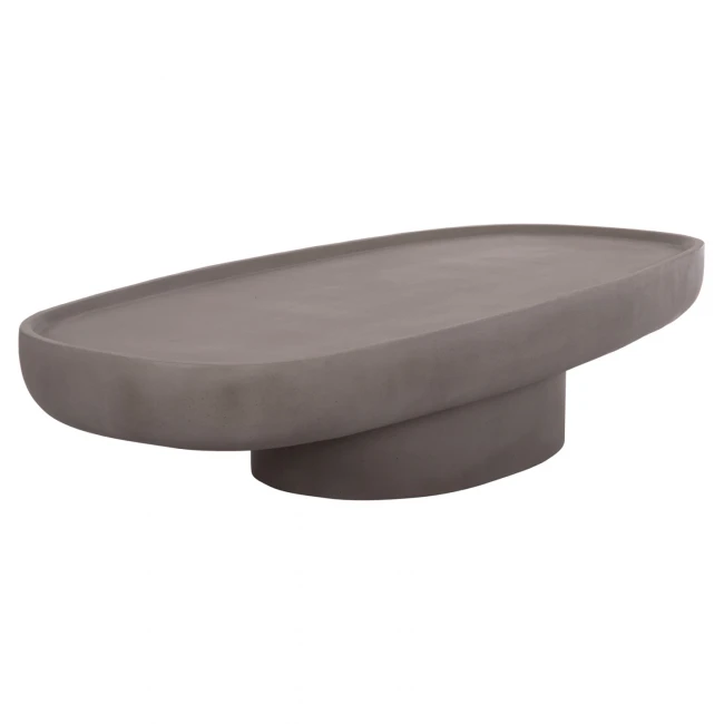 ΤΡΑΠΕΖΙ ΣΑΛΟΝΙΟΥ DESSY HM18153.03 FIBER CEMENT ΣΕ ΓΚΡΙ--151x66x30Υεκ.