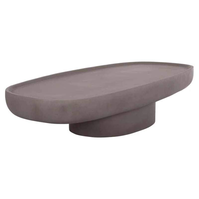 ΤΡΑΠΕΖΙ ΣΑΛΟΝΙΟΥ DESSY HM18153.03 FIBER CEMENT ΣΕ ΓΚΡΙ--151x66x30Υεκ.