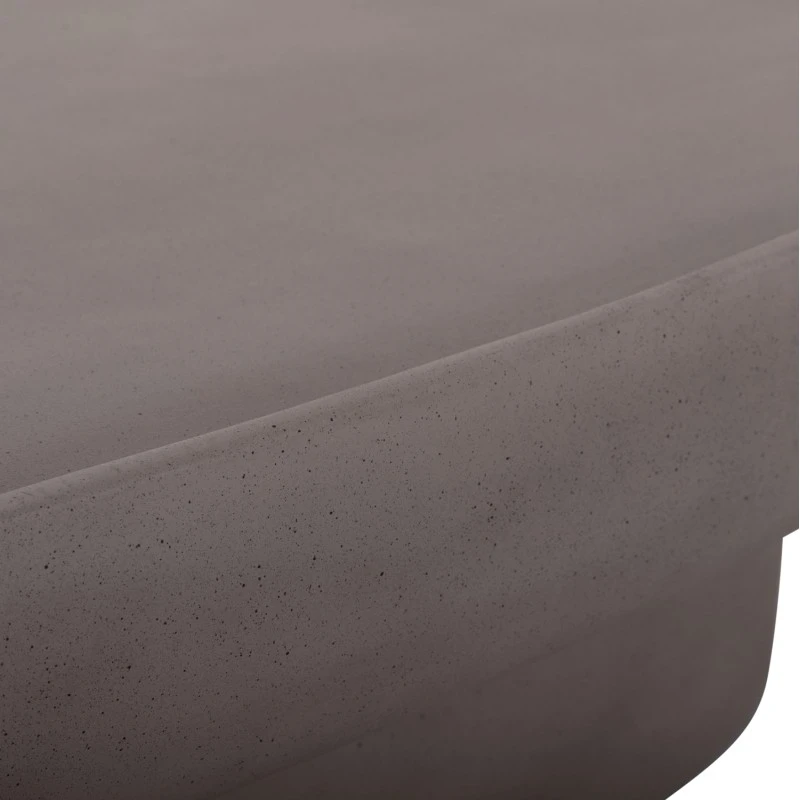 ΤΡΑΠΕΖΙ ΣΑΛΟΝΙΟΥ DESSY HM18153.03 FIBER CEMENT ΣΕ ΓΚΡΙ--151x66x30Υεκ.