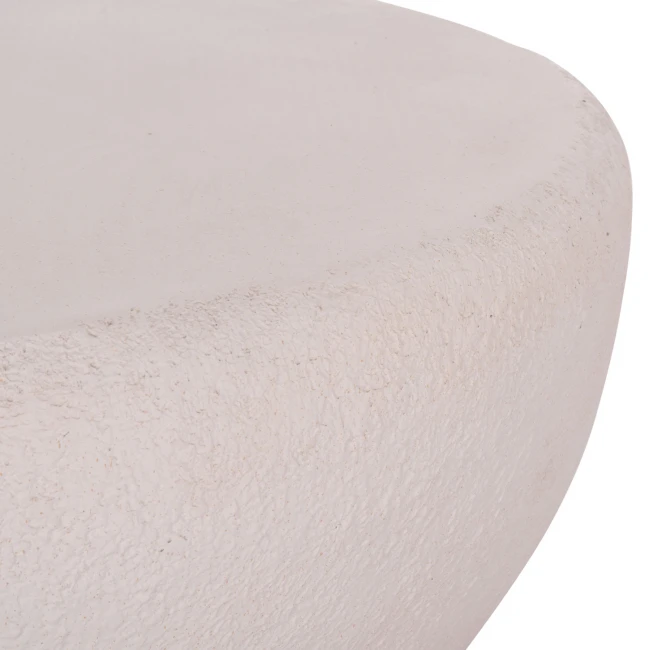 ΤΡΑΠΕΖΙ ΣΑΛΟΝΙΟΥ GERSON HM18151.02L FIBER CEMENT ΣΕ ΛΕΥΚΟ--122x78,5x40Υεκ.