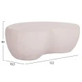 ΤΡΑΠΕΖΙ ΣΑΛΟΝΙΟΥ GERSON HM18151.02L FIBER CEMENT ΣΕ ΛΕΥΚΟ--122x78,5x40Υεκ.