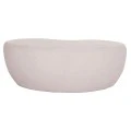 ΤΡΑΠΕΖΙ ΣΑΛΟΝΙΟΥ GERSON HM18151.02L FIBER CEMENT ΣΕ ΛΕΥΚΟ--122x78,5x40Υεκ.