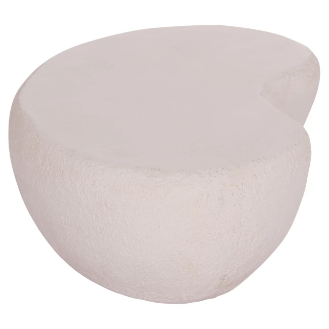 ΤΡΑΠΕΖΙ ΣΑΛΟΝΙΟΥ GERSON HM18151.02S FIBER CEMENT ΣΕ ΛΕΥΚΟ--104x72x40Υεκ.