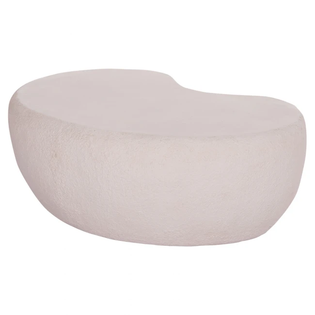 ΤΡΑΠΕΖΙ ΣΑΛΟΝΙΟΥ GERSON HM18151.02S FIBER CEMENT ΣΕ ΛΕΥΚΟ--104x72x40Υεκ.