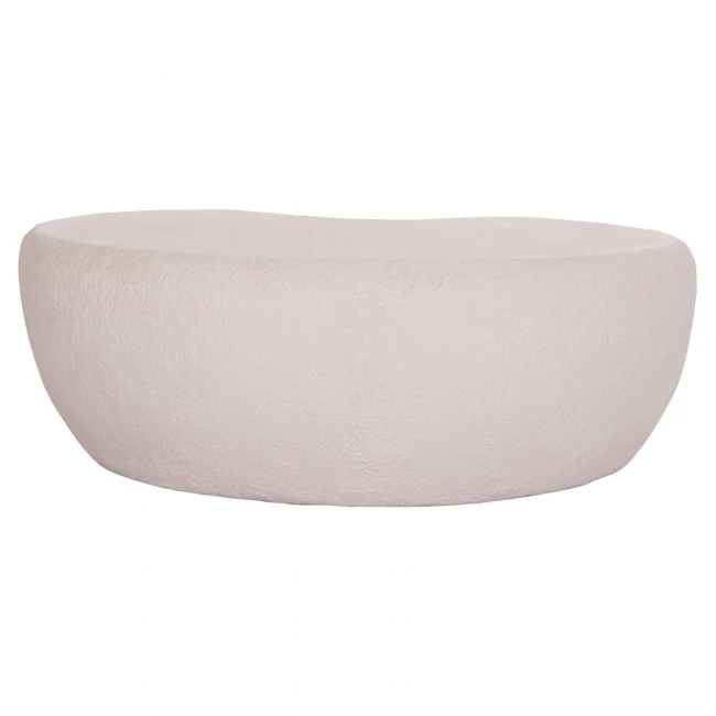 ΤΡΑΠΕΖΙ ΣΑΛΟΝΙΟΥ GERSON HM18151.02S FIBER CEMENT ΣΕ ΛΕΥΚΟ--104x72x40Υεκ.