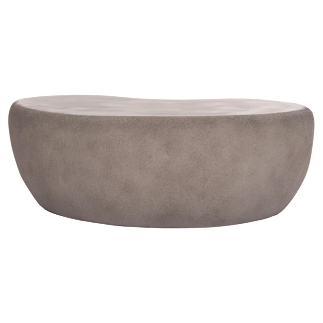 ΤΡΑΠΕΖΙ ΣΑΛΟΝΙΟΥ GERSON HM18151.03L FIBER CEMENT ΣΕ ΓΚΡΙ--122x78,5x40Υεκ.