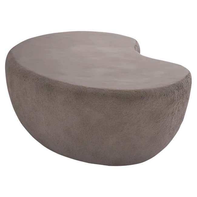 ΤΡΑΠΕΖΙ ΣΑΛΟΝΙΟΥ GERSON HM18151.03L FIBER CEMENT ΣΕ ΓΚΡΙ--122x78,5x40Υεκ.