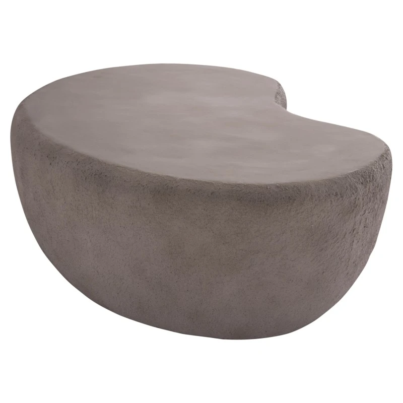 ΤΡΑΠΕΖΙ ΣΑΛΟΝΙΟΥ GERSON HM18151.03L FIBER CEMENT ΣΕ ΓΚΡΙ--122x78,5x40Υεκ.