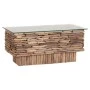 ΤΡΑΠΕΖΙ ΣΑΛΟΝΙΟΥ ΟΡΘΟΓΩΝΙΟ SPARROW HM18366 DRIFTWOOD--ΓΥΑΛΙ 105x45x47Υεκ.