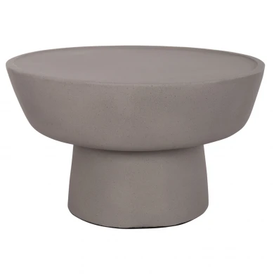 ΤΡΑΠΕΖΙ ΣΑΛΟΝΙΟΥ PIRSON HM18155.03 FIBER CEMENT ΣΕ ΓΚΡΙ--Φ60x36Υεκ.