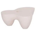 ΤΡΑΠΕΖΙ ΣΑΛΟΝΙΟΥ SALLEN HM18161.02 FIBER CEMENT ΣΕ ΛΕΥΚΟ--108x94x38,5Υεκ.