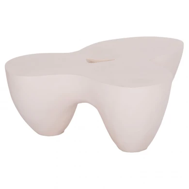 ΤΡΑΠΕΖΙ ΣΑΛΟΝΙΟΥ SALLEN HM18161.02 FIBER CEMENT ΣΕ ΛΕΥΚΟ--108x94x38,5Υεκ.