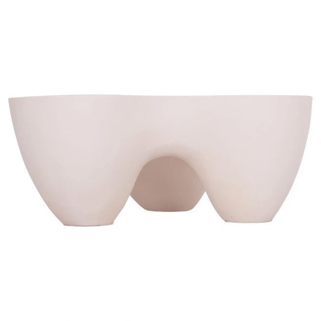 ΤΡΑΠΕΖΙ ΣΑΛΟΝΙΟΥ SALLEN HM18161.02 FIBER CEMENT ΣΕ ΛΕΥΚΟ--108x94x38,5Υεκ.