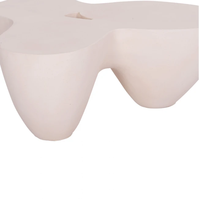 ΤΡΑΠΕΖΙ ΣΑΛΟΝΙΟΥ SALLEN HM18161.02 FIBER CEMENT ΣΕ ΛΕΥΚΟ--108x94x38,5Υεκ.