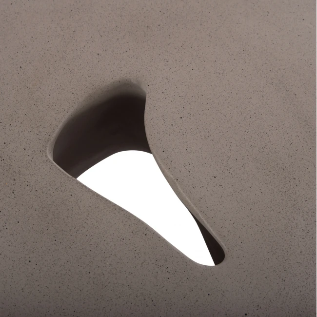 ΤΡΑΠΕΖΙ ΣΑΛΟΝΙΟΥ SALLEN HM18161.03 FIBER CEMENT ΣΕ ΓΚΡΙ--108x94x38,5Υεκ.