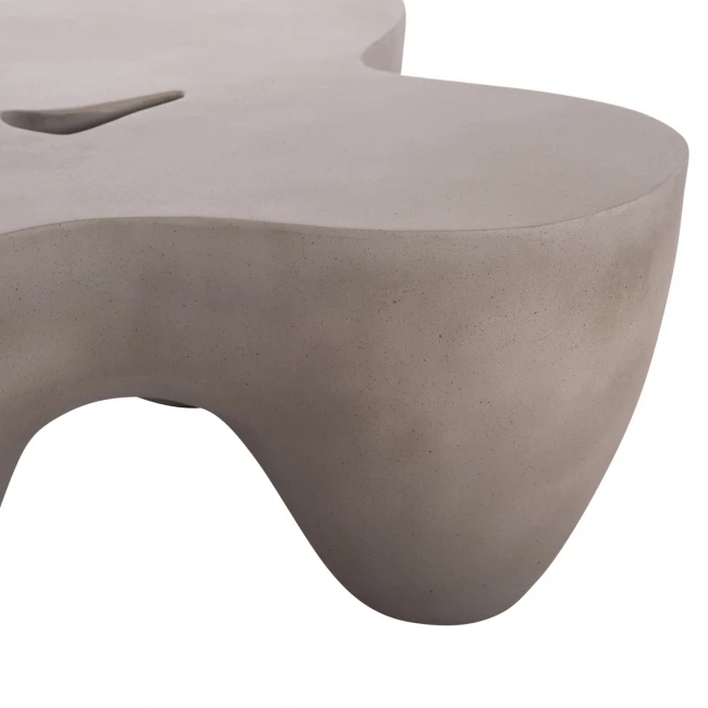 ΤΡΑΠΕΖΙ ΣΑΛΟΝΙΟΥ SALLEN HM18161.03 FIBER CEMENT ΣΕ ΓΚΡΙ--108x94x38,5Υεκ.