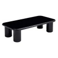 ΤΡΑΠΕΖΙ ΣΑΛΟΝΙΟΥ SOLNA HM18454.02 MDF ΣΕ GLOSSY ΜΑΥΡΟ 120x60x31Υεκ