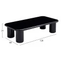 ΤΡΑΠΕΖΙ ΣΑΛΟΝΙΟΥ SOLNA HM18454.02 MDF ΣΕ GLOSSY ΜΑΥΡΟ 120x60x31Υεκ