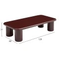ΤΡΑΠΕΖΙ ΣΑΛΟΝΙΟΥ SOLNA HM18454.06 MDF ΣΕ GLOSSY ΚΟΚΚΙΝΟ 120x60x31Υεκ
