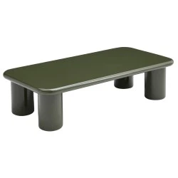 ΤΡΑΠΕΖΙ ΣΑΛΟΝΙΟΥ SOLNA HM18454.07 MDF ΣΕ GLOSSY ΠΡΑΣΙΝΟ 120x60x31Υεκ