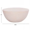 ΤΡΑΠΕΖΙ ΣΑΛΟΝΙΟΥ ΣΤΡΟΓΓΥΛΟ ALLAN HM18162.02 FIBER CEMENT ΣΕ ΑΝΟΙΧΤΟ ΜΠΕΖ--Φ92x49Υεκ.