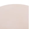 ΤΡΑΠΕΖΙ ΣΑΛΟΝΙΟΥ ΣΤΡΟΓΓΥΛΟ ALLAN HM18162.02 FIBER CEMENT ΣΕ ΑΝΟΙΧΤΟ ΜΠΕΖ--Φ92x49Υεκ.