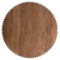 ΤΡΑΠΕΖΙ ΣΑΛΟΝΙΟΥ ΣΤΡΟΓΓΥΛΟ SEDGE HM9695 ΜΑΣΙΦ ΑΚΑΚΙΑ-ΦΥΣΙΚΟ ΧΡΩΜΑ Φ90Χ38Υεκ.