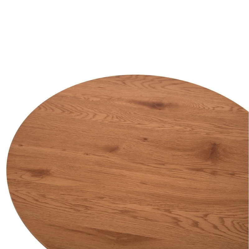 ΤΡΑΠΕΖΙ ΣΑΛΟΝΙΟΥ TALBERT HM18024 MDF ΣΕ ΑΝΟΙΧΤΟ ΦΥΣΙΚΟ ΞΥΛΟΥ Φ80x40,5Υεκ.