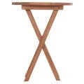 ΤΡΑΠΕΖΙ ΣΚΗΝΟΘΕΤΗ ΣΤΡΟΓΓΥΛΟ ERIS HM18119 ΞΥΛΟ TEAK--ΦΥΣΙΚΟ Φ60x75Υεκ.