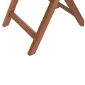 ΤΡΑΠΕΖΙ ΣΚΗΝΟΘΕΤΗ ΤΕΤΡΑΓΩΝΟ HEIDEL HM18121 ΞΥΛΟ TEAK--ΦΥΣΙΚΟ 60x60x75Υεκ.