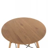 ΤΡΑΠΕΖΙ ΣΤΡΟΓΓΥΛΟ MINIMAL HM0060.04 ΦΥΣΙΚΟ ΧΡΩΜΑ MDF-ΠΟΔΙΑ ΟΞΙΑΣ ΣΕ ΦΥΣΙΚΟ ΧΡΩΜΑ Φ60Χ76Υεκ.