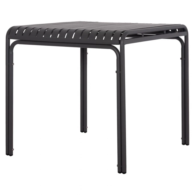 ΤΡΑΠΕΖΙ ΤΕΤΡΑΓΩΝΟ ΑΛΟΥΜΙΝΙΟΥ RACHEL HM6338.01 ΓΚΡΙ 80x80x76Υεκ.