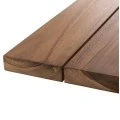ΤΡΑΠΕΖΙ ΤΕΤΡΑΓΩΝΟ LEO HM9860.11 ΜΑΣΙΦ ΞΥΛΟ ΤΕΑΚ 60x60x75Υεκ.