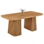 ΤΡΑΠΕΖΙ ΤΡΑΠΕΖΑΡΙΑΣ ΕΠΕΚΤΕΙΝΟΜΕΝΟ VERLO HM18436 MDF ΣΕ ΦΥΣΙΚΟ 120/150/180x90x75Υεκ.