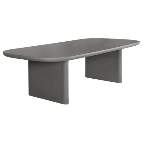 ΤΡΑΠΕΖΙ ΤΡΑΠΕΖΑΡΙΑΣ FIBER CEMENT AZAMI HM6600.01 ΓΚΡΙ 240x100x75Υεκ.
