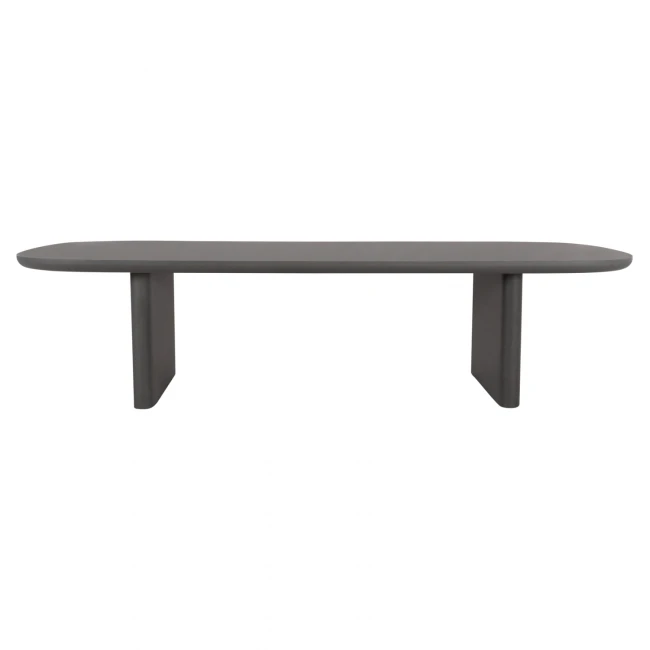ΤΡΑΠΕΖΙ ΤΡΑΠΕΖΑΡΙΑΣ FIBER CEMENT AZAMI HM6601.01 ΓΚΡΙ 300x112x75Υεκ.