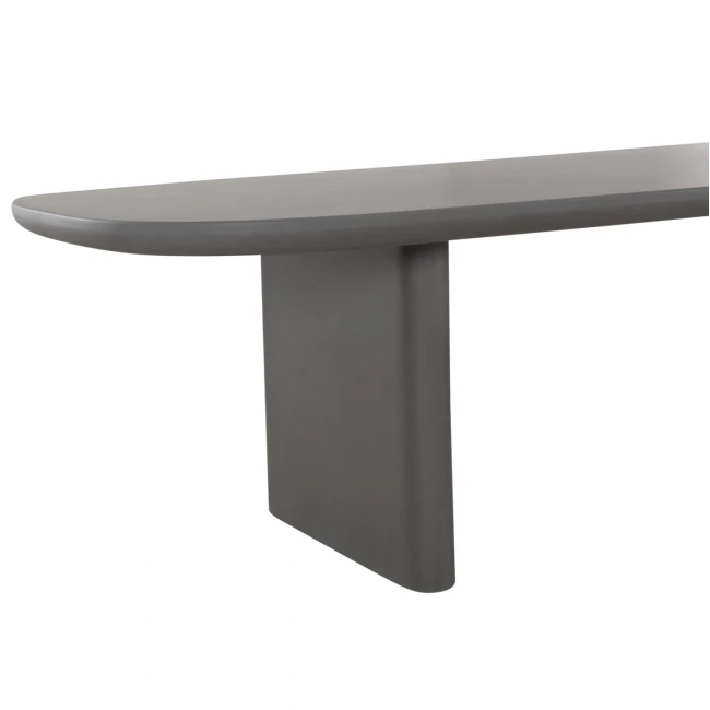 ΤΡΑΠΕΖΙ ΤΡΑΠΕΖΑΡΙΑΣ FIBER CEMENT AZAMI HM6601.01 ΓΚΡΙ 300x112x75Υεκ.