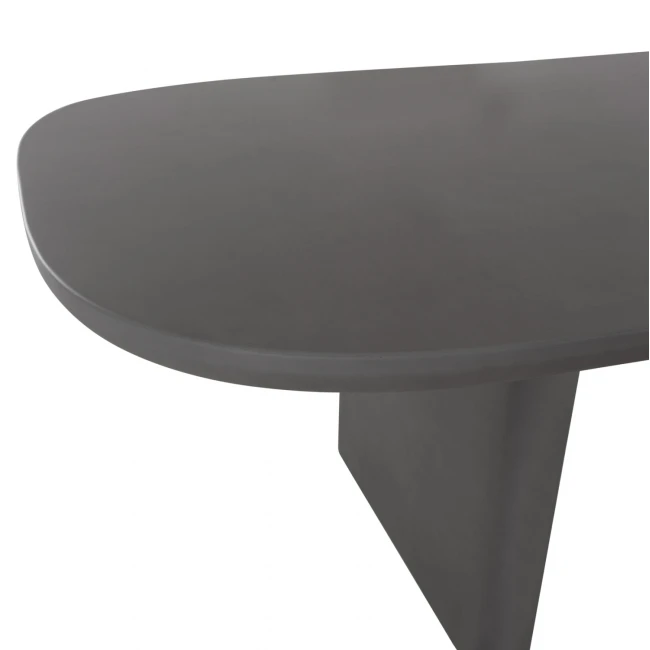 ΤΡΑΠΕΖΙ ΤΡΑΠΕΖΑΡΙΑΣ FIBER CEMENT AZAMI HM6601.01 ΓΚΡΙ 300x112x75Υεκ.