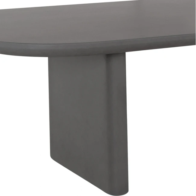 ΤΡΑΠΕΖΙ ΤΡΑΠΕΖΑΡΙΑΣ FIBER CEMENT AZAMI HM6601.01 ΓΚΡΙ 300x112x75Υεκ.