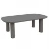 ΤΡΑΠΕΖΙ ΤΡΑΠΕΖΑΡΙΑΣ FIBER CEMENT KIORA HM6597.01 ΓΚΡΙ 200x100x75Υεκ
