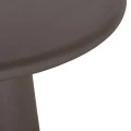 ΤΡΑΠΕΖΙ ΤΡΑΠΕΖΑΡΙΑΣ FIBER CEMENT ΣΤΡΟΓΓΥΛΟ NAYU HM6583.01 ΓΚΡΙ Φ120x73Υεκ
