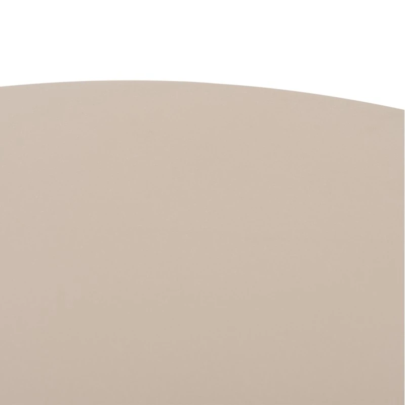 ΤΡΑΠΕΖΙ ΤΡΑΠΕΖΑΡΙΑΣ FIBER CEMENT ΣΤΡΟΓΓΥΛΟ NAYU HM6583.02 ΜΠΕΖ Φ120x73Υεκ