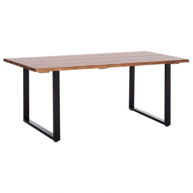 ΤΡΑΠΕΖΙ ΤΡΑΠΕΖΑΡΙΑΣ FRIGGO HM6298.01 ΞΥΛΟ ΑΚΑΚΙΑΣ-3,5εκ πάχος 200x100x77Υεκ.