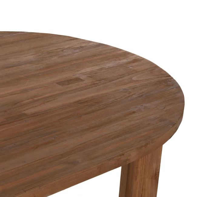 ΤΡΑΠΕΖΙ ΤΡΑΠΕΖΑΡΙΑΣ KUTAI HM9640 ΜΑΣΙΦ ΑΝΑΚΥΚΛΩΜΕΝΟ ΞΥΛΟ ΤΕΑΚ ΦΥΣΙΚΟ 200x90x75Υεκ.