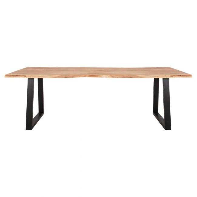 ΤΡΑΠΕΖΙ ΤΡΑΠΕΖΑΡΙΑΣ MONTANA HM8337.21 ΠΑΧΟΣ 4εκ. ΜΑΣΙΦ ΞΥΛΟ ΑΚΑΚΙΑΣ 200x93x74Υεκ.