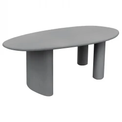 ΤΡΑΠΕΖΙ ΤΡΑΠΕΖΑΡΙΑΣ ΟΒΑΛ VOLPE HM6599.01 ΓΚΡΙ FIBER CEMENT 240x100x75Υεκ ΤΡΑΠΕΖΙ ΤΡΑΠΕΖΑΡΙΑΣ ΟΒΑΛ VOLPE HM6599.01 ΓΚΡΙ FIBER CEMENT 240x100x75Υεκ