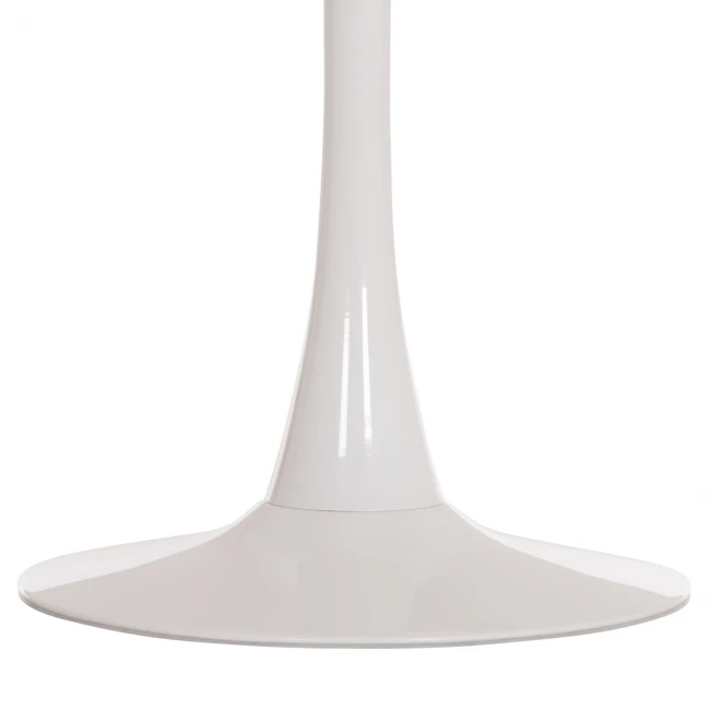 ΤΡΑΠΕΖΙ ΤΡΑΠΕΖΑΡΙΑΣ ROLLO HM9421.11 ΣΤΡΟΓΓΥΛΟ WHITE MARBLE Φ90x74Υεκ.