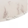 ΤΡΑΠΕΖΙ ΤΡΑΠΕΖΑΡΙΑΣ ROLLO HM9421.11 ΣΤΡΟΓΓΥΛΟ WHITE MARBLE Φ90x74Υεκ.